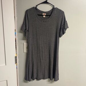 Mossimo Supply Co. Black and White Striped dress